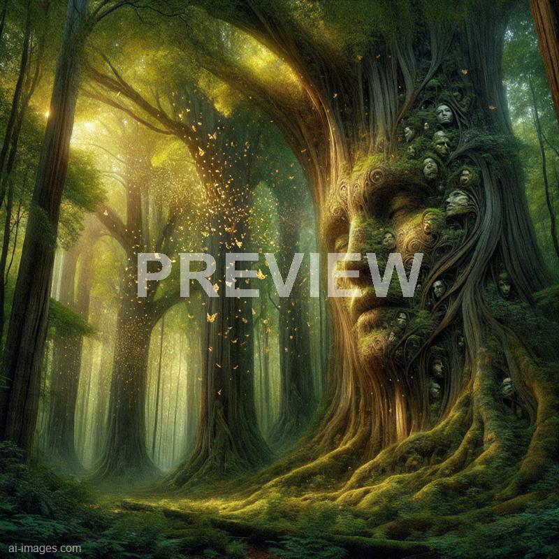 11902 - a-forest-with-human-faced-trees-where-leaves-morph-in_250704173128_00001